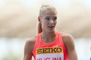 Darya Klisina una delle due atlete russe che sarà presente a Rio