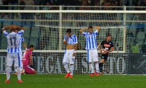 Pescara-Napoli 2-2 Sarri incolpa la Juve