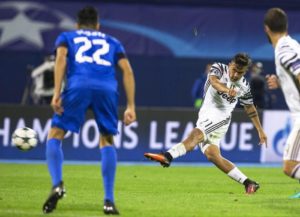 Paulo Dybala, torna al gol contro la Dinamo