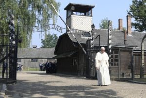 Nel lager di Auschwitz